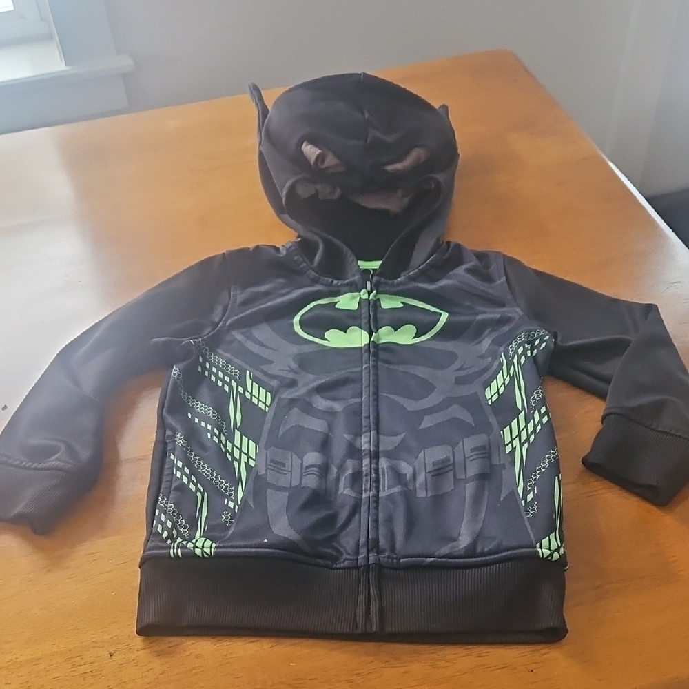 Jumping Beans Black and Green Kids Hoodie